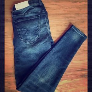 NEW AE super low rise stretch jegging 4R